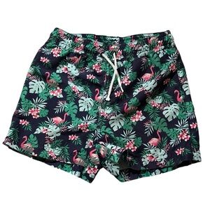 Janie & Jack 3t Flamingo Summer Swim Shorts
